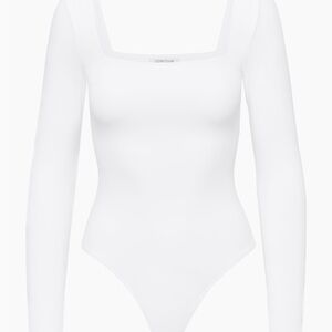 White Aritzia Women’s Bodysuit XL